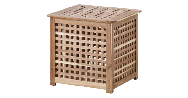 Ikea wooden box storage discount